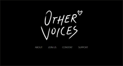Desktop Screenshot of othervoices.ie